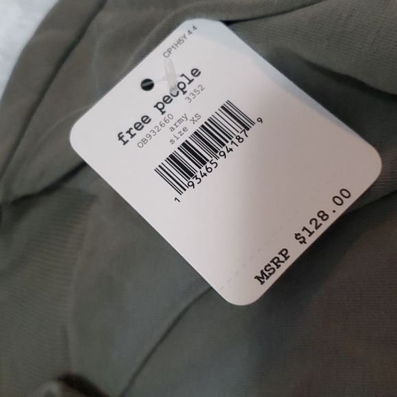 Free People Seven Stars Onesie in Army - Picture 4 of 15